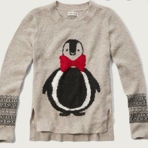 Abercrombie Women’s Penguin Intarsia Sweater